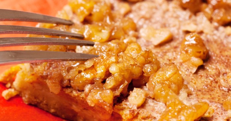Sticky Pumpkin Bars