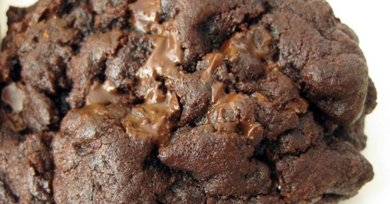 Soft Batch Double Chocolate Chip Cookies