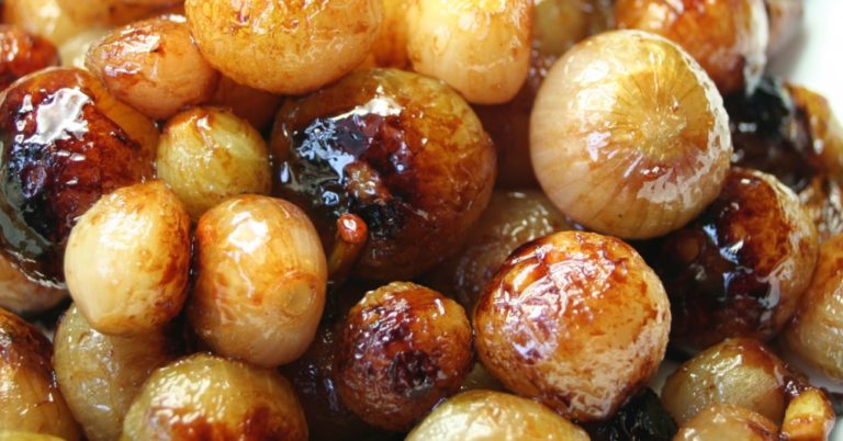 Caramelized Roasted Pearl Onions