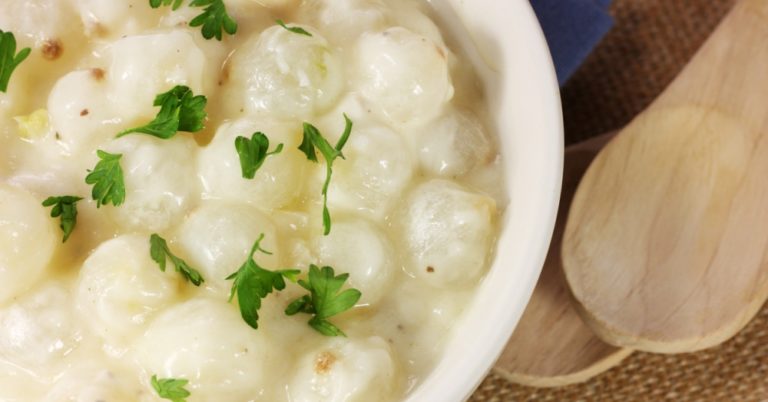 Creamed Pearl Onions