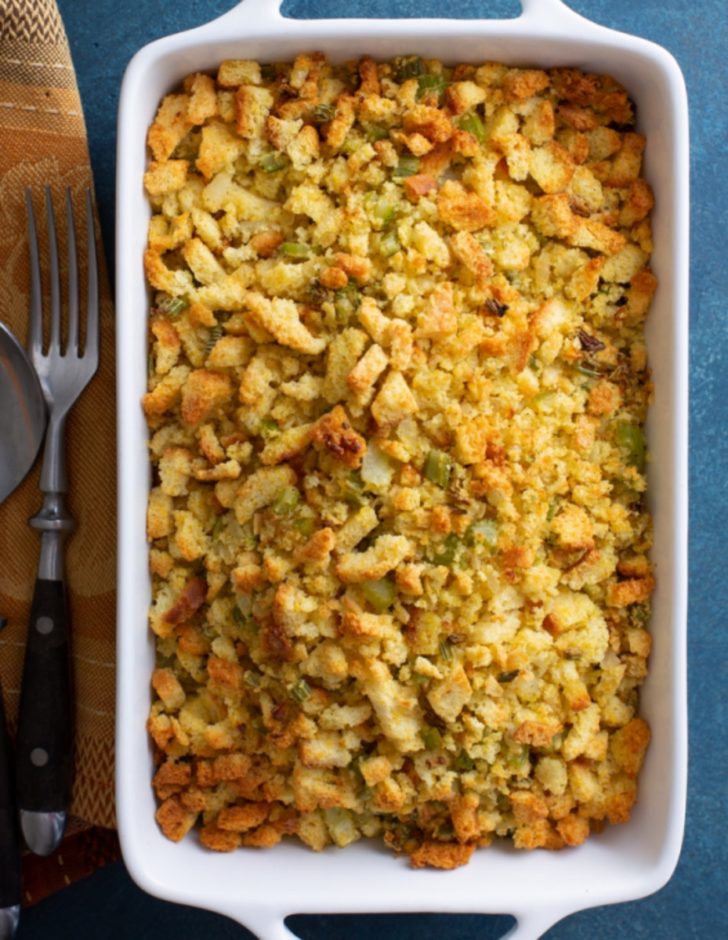 The BEST Traditional Stuffing Recipe (Easy & No Frills) - Averie Cooks