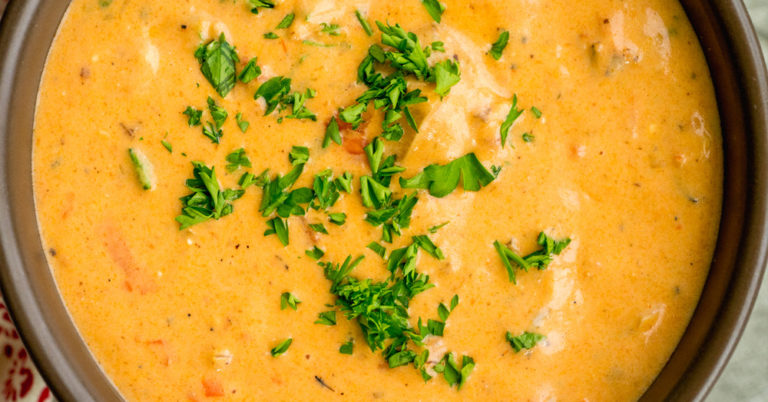 Creamy Sausage and Red Pepper Soup