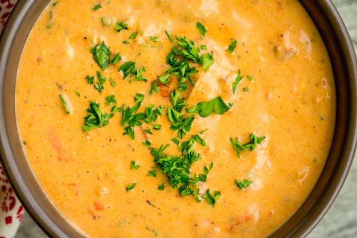 Creamy Sausage and Red Pepper Soup | 12 Tomatoes
