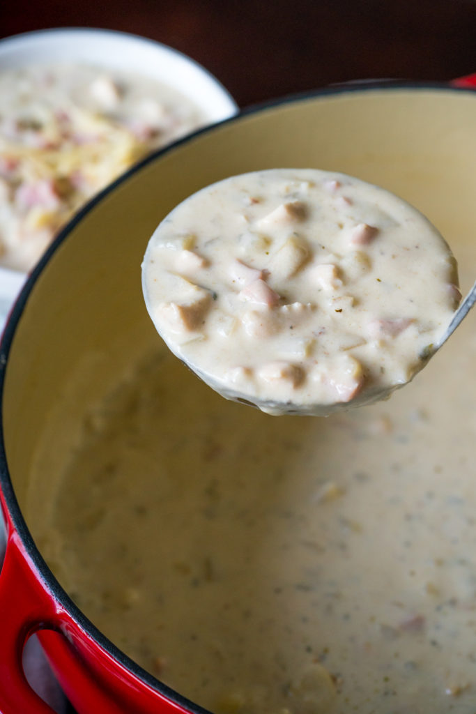 Creamy Chicken Cordon Bleu Soup | 12 Tomatoes