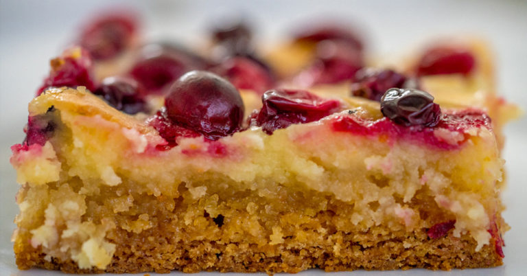 Cheery Cranberry Butter Cake