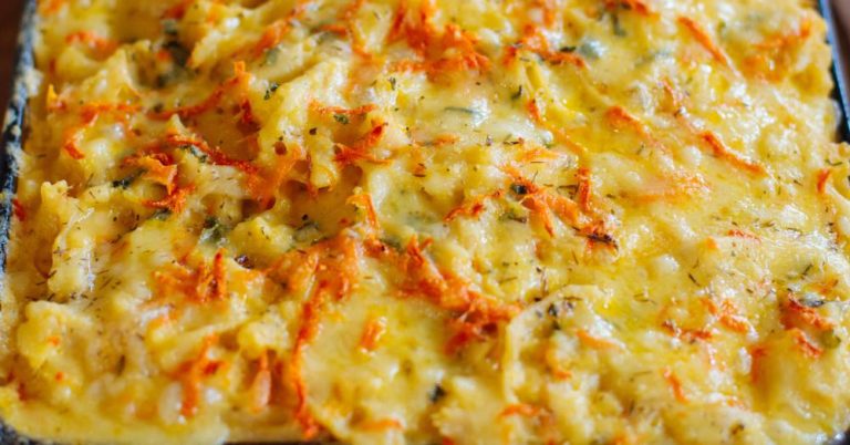 Caribbean Macaroni Bake