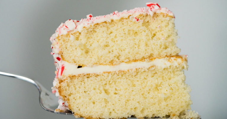 Holiday Peppermint Cake