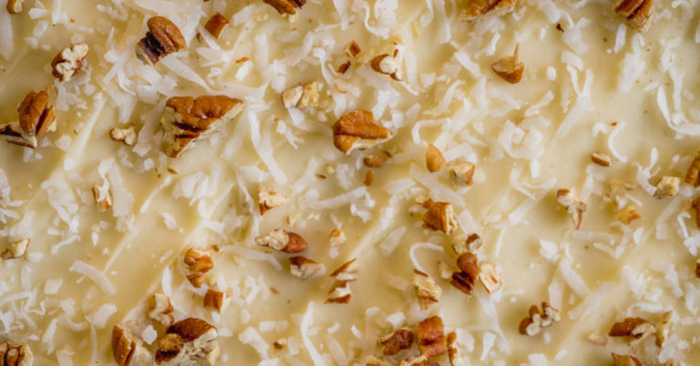 Italian Cream Sheet Cake