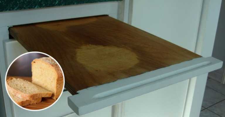 The Original Purpose Of That Pull-Out Cutting Board In Your Kitchen