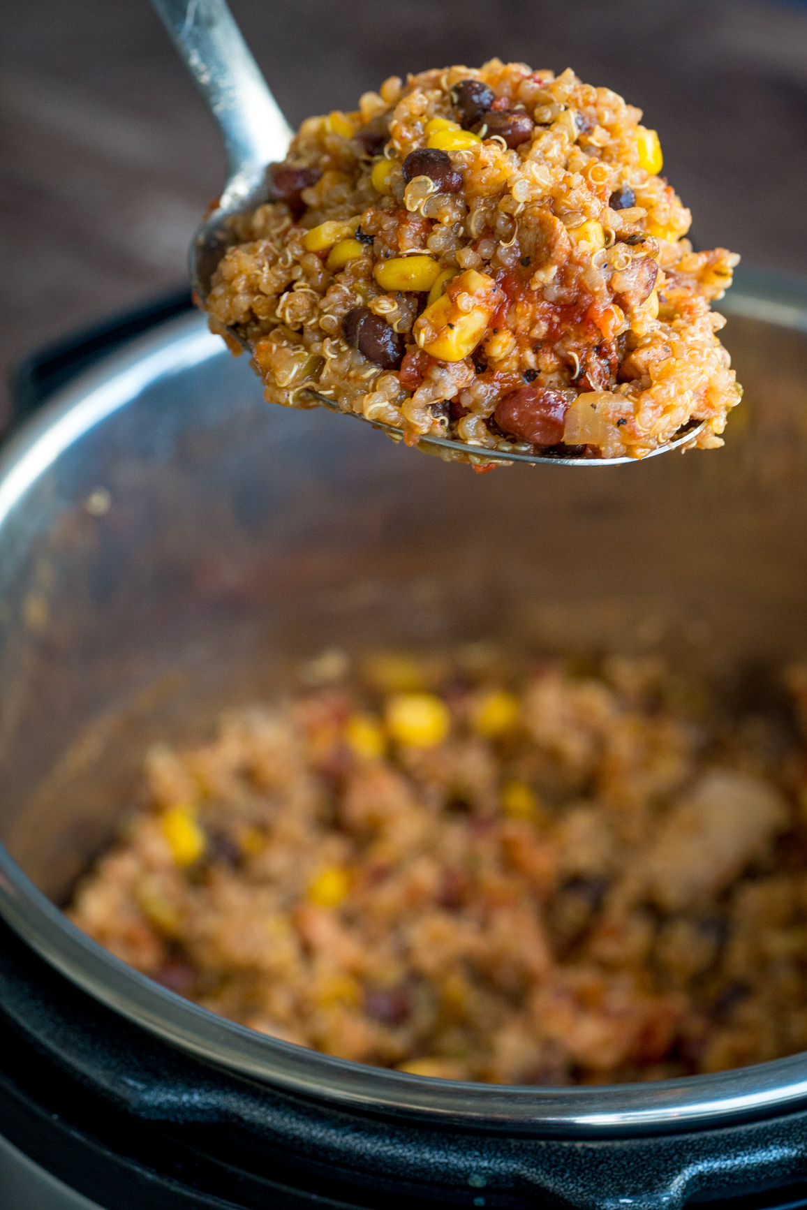 Instant Pot Chicken Burrito Bowls - Together as Family