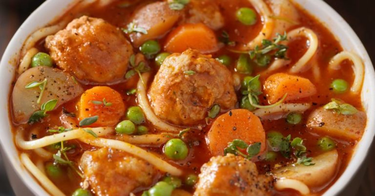 Italian Meatball Soup