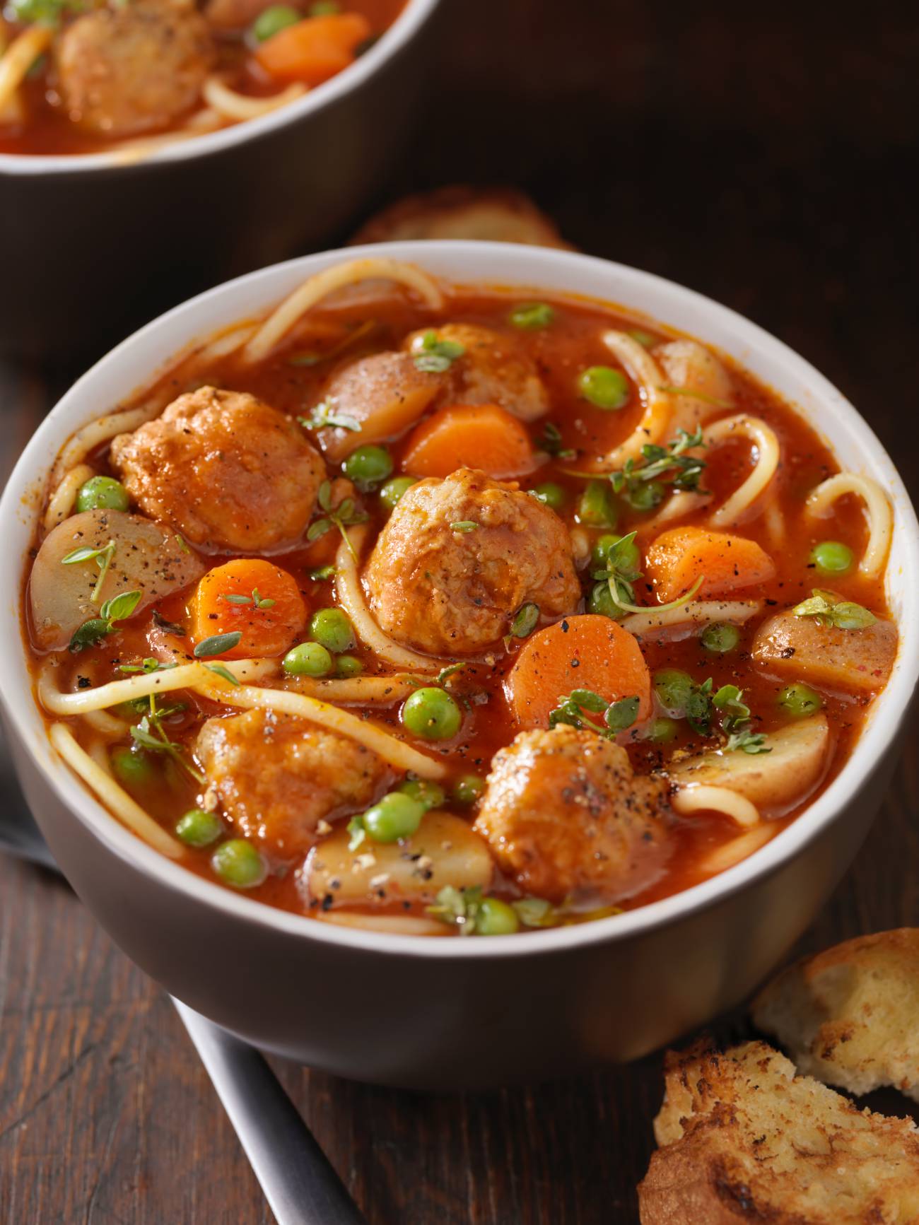 Italian Meatball Soup Recipe