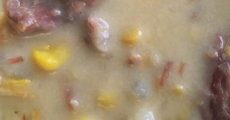 Southwestern Pork Corn Chowder