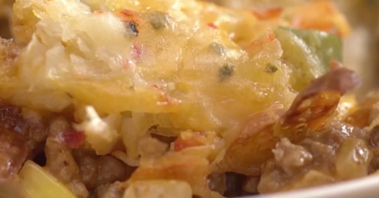 Tex-Mex Taco Hash Brown Casserole