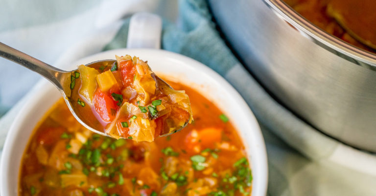 “All You Can Eat” Cabbage Soup