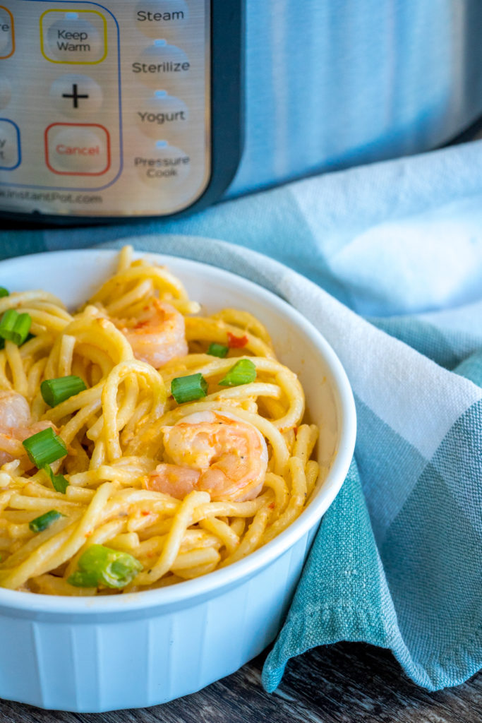 Instant Pot Bang Bang Shrimp Pasta | 12 Tomatoes