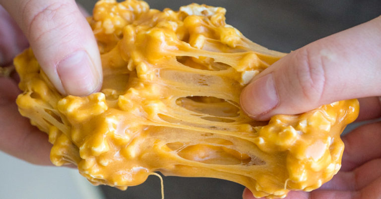 Peanut Butter Butterscotch Popcorn Balls