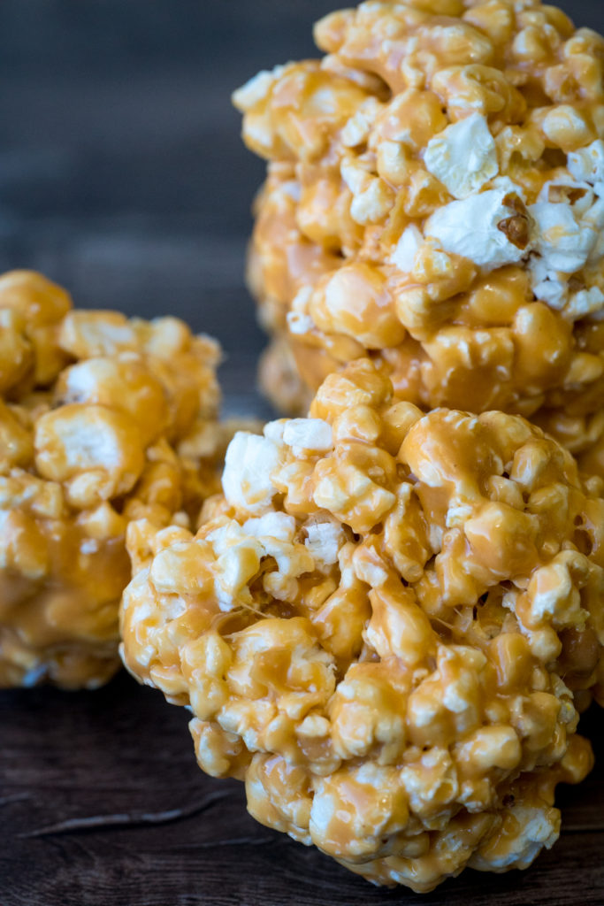 Peanut Butter Butterscotch Popcorn Balls 12 Tomatoes