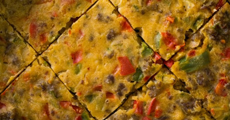 Cheesy Southern Sausage Cake