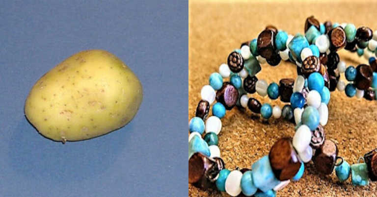How To Make Stunning Jewelry From… Potatoes?
