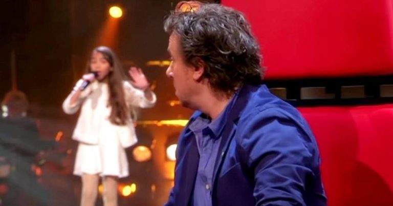 When This Young Girl Started To Sing This 80-Year-Old Song The Judges’ Chairs Whipped Around