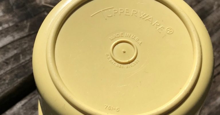 How Safe Is Vintage Tupperware?