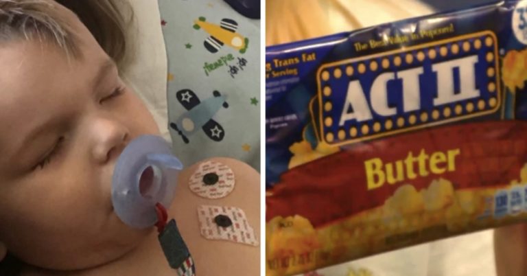 Boy Develops Pneumonia After Eating Popcorn