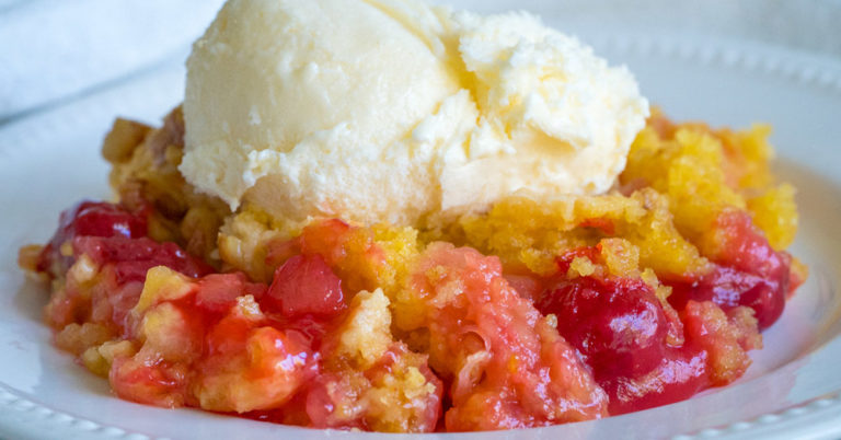 Cherry Pineapple Dump Cake