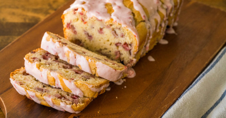 The Best Strawberry Loaf