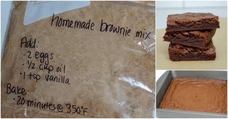 Homemade Brownie Mix