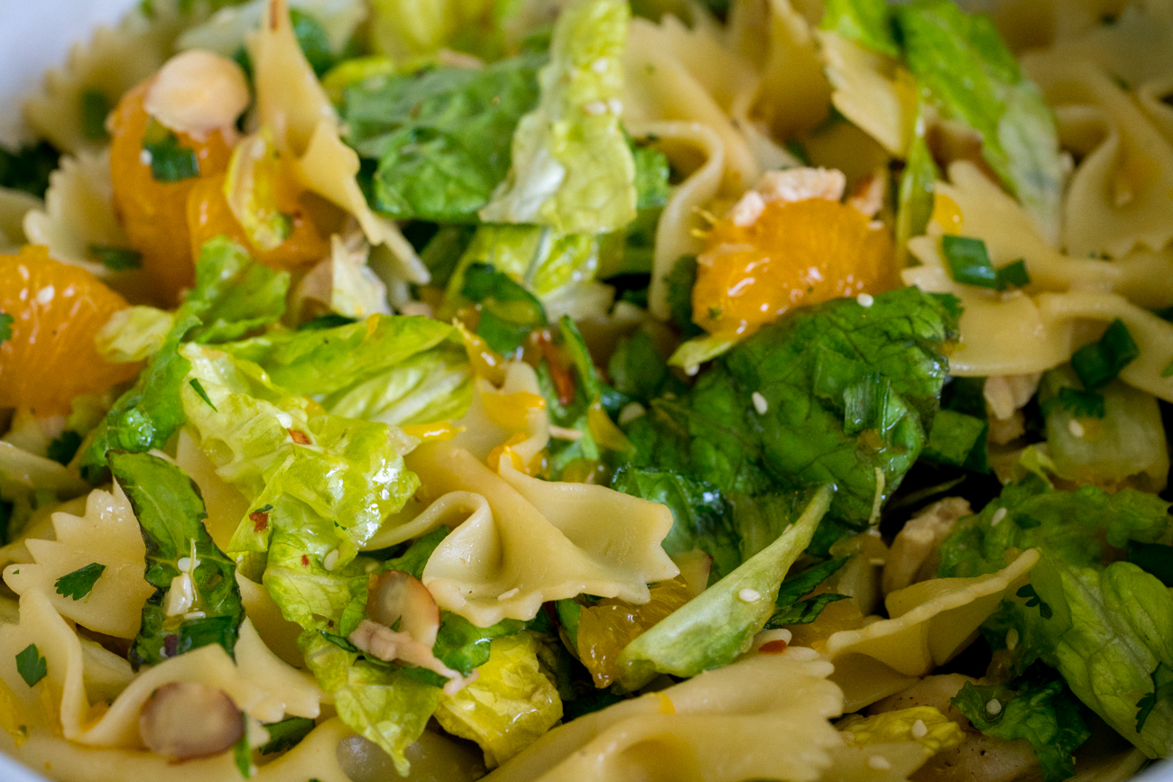 Asian Sesame Chicken Pasta Salad 12 Tomatoes