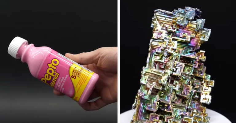 How To Make Metal Crystals From Pepto-Bismol