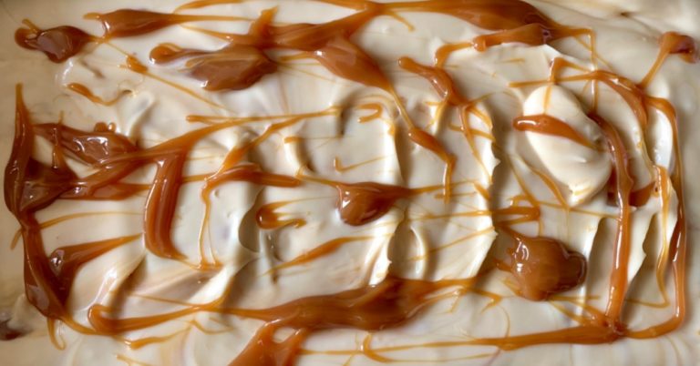 Homemade Dulce de Leche Ice Cream