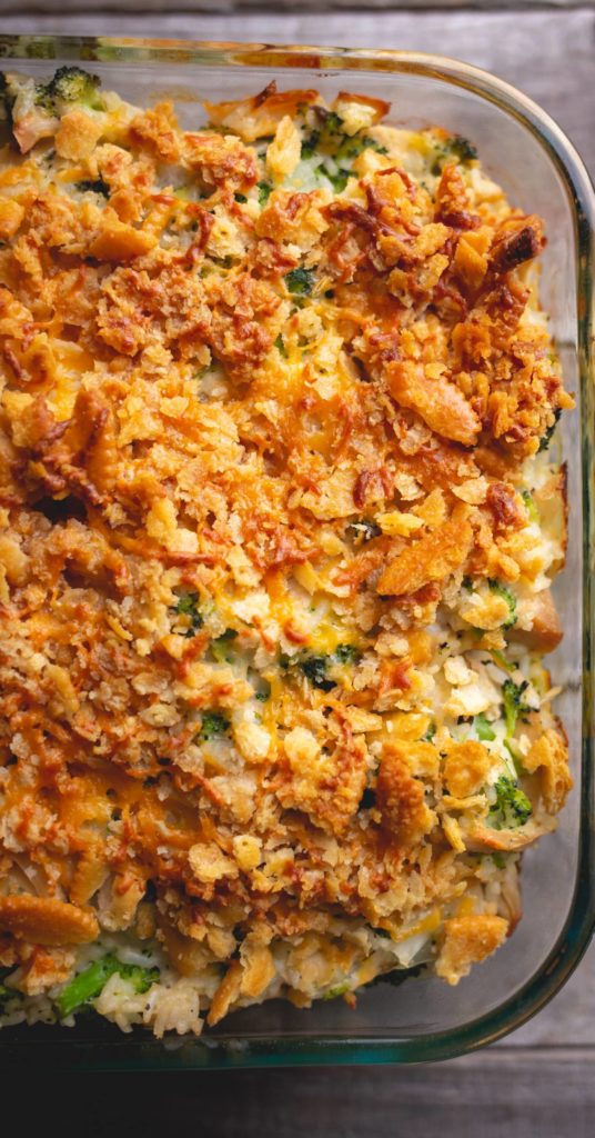 Cheesy Turkey and Broccoli Bake
