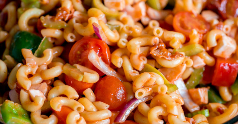 Bloody Mary Pasta Salad