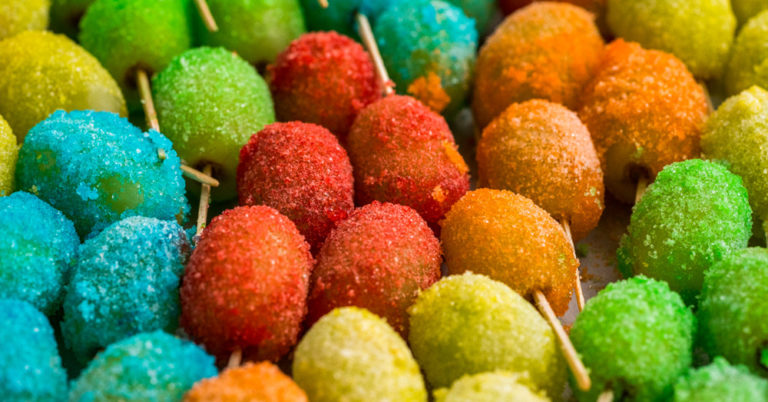 Rainbow Grapes