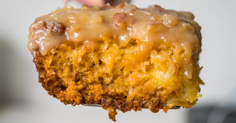 Pineapple Coconut God Bless America Cake