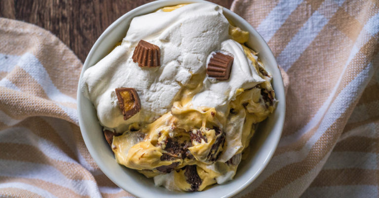 Peanut Butter Brownie Trifle