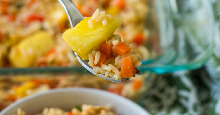 Pineapple Fried Rice Skillet