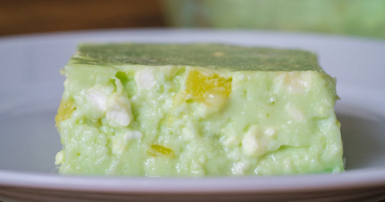 Lemon Lime Jello Bars