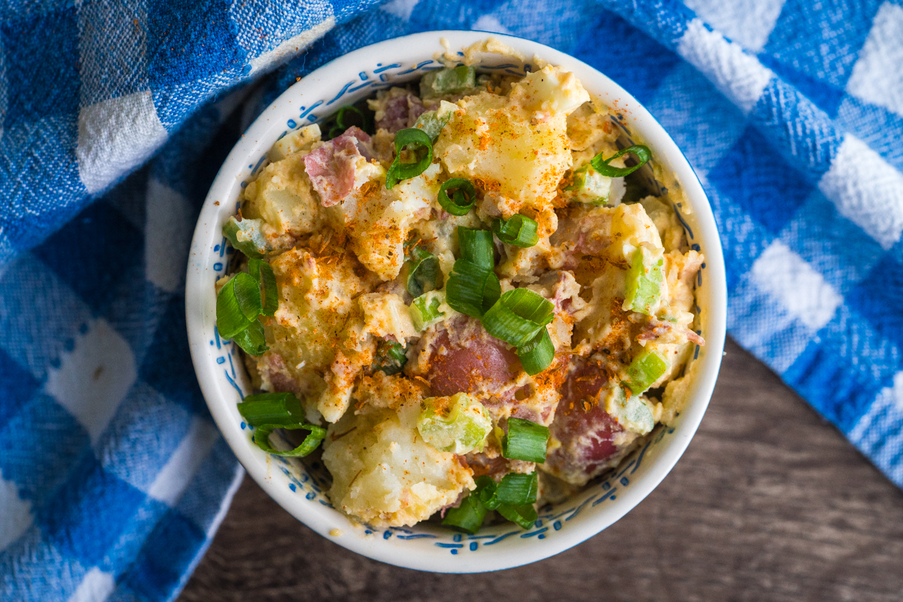 Creole Ranch Potato Salad • Salt & Lavender