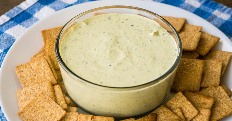 Cucumber Cream Cheese Crack Dip