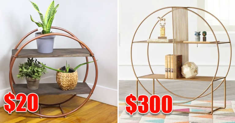 How To Get High End Shelving With A Hula Hoop