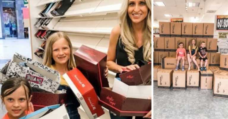 Mom Purchases Shoes From Closing Payless Stores To Donate To Kids In Need