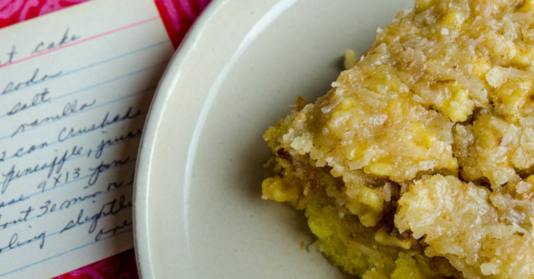 Recipe Tin Project: Pineapple Sheet Cake