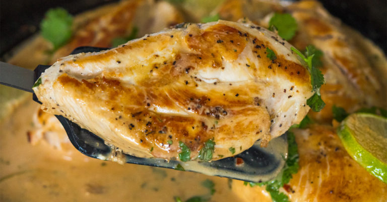 One Pan Coconut Lime Chicken