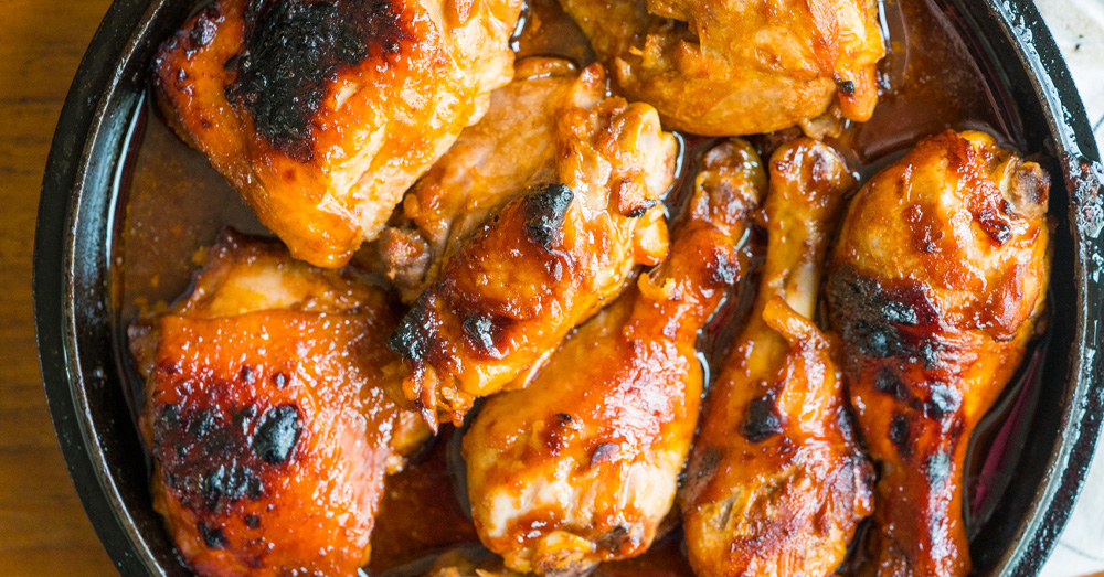Southern Sticky Chicken | 12 Tomatoes