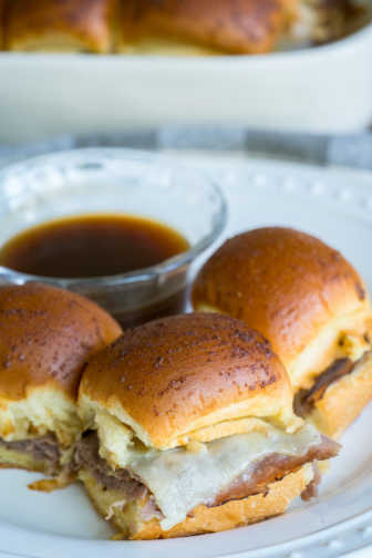 Easy French Dip Sliders | 12 Tomatoes