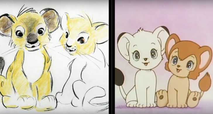 Side-by-Side Comparisons of 1965 Children's Show Are Surprisingly Similar  to The Lion King | 12 Tomatoes