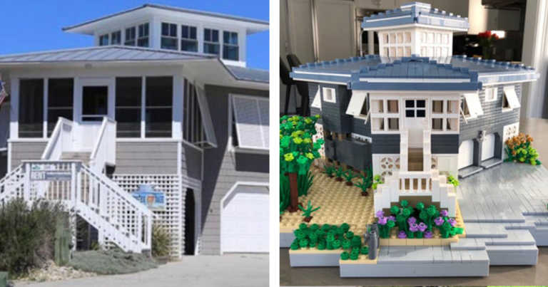 This Artist Will Create A Miniature Replica Of Your House With LEGOs